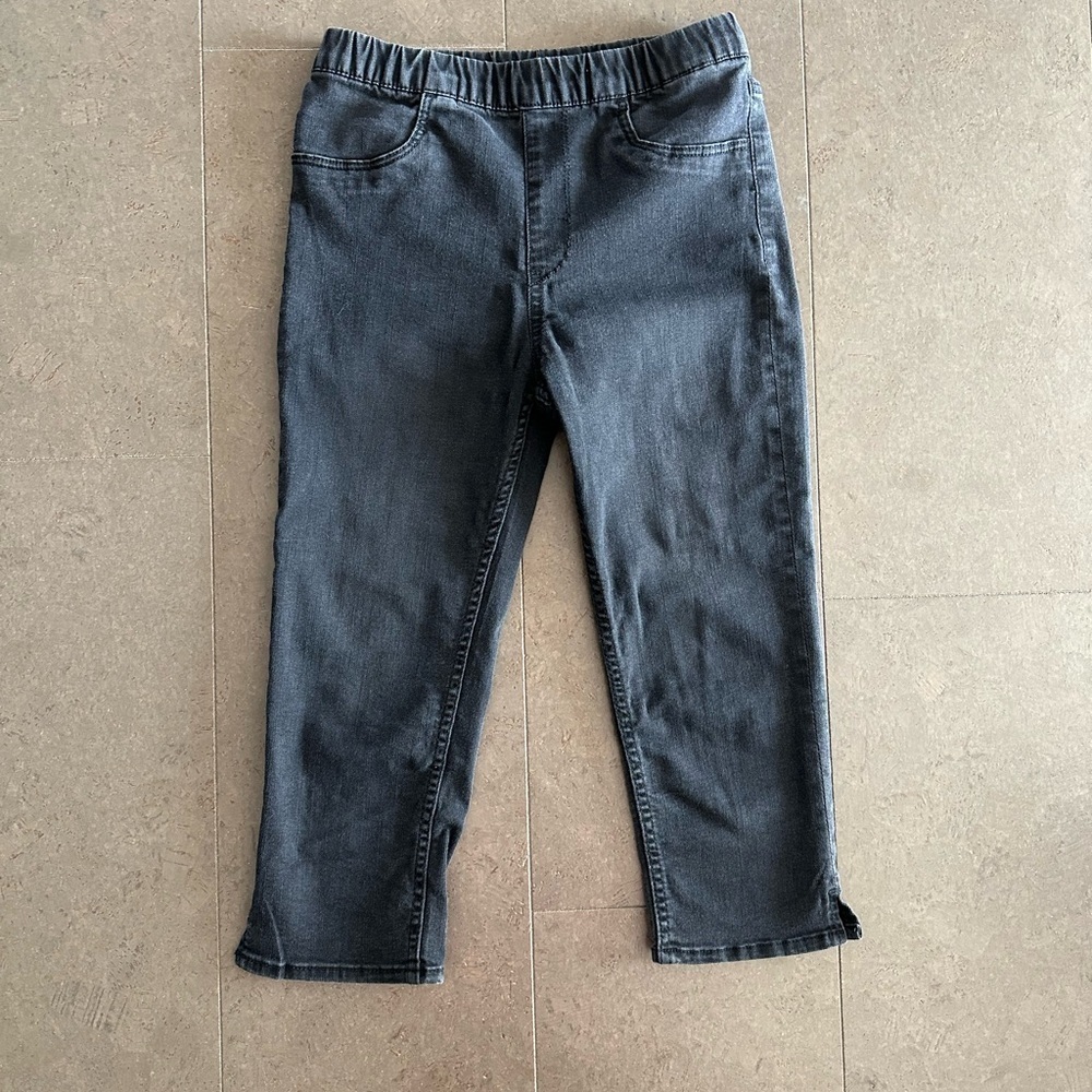 H&M Denim crops size 9-10